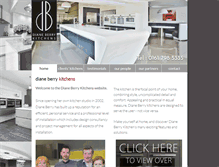 Tablet Screenshot of dianeberrykitchens.co.uk